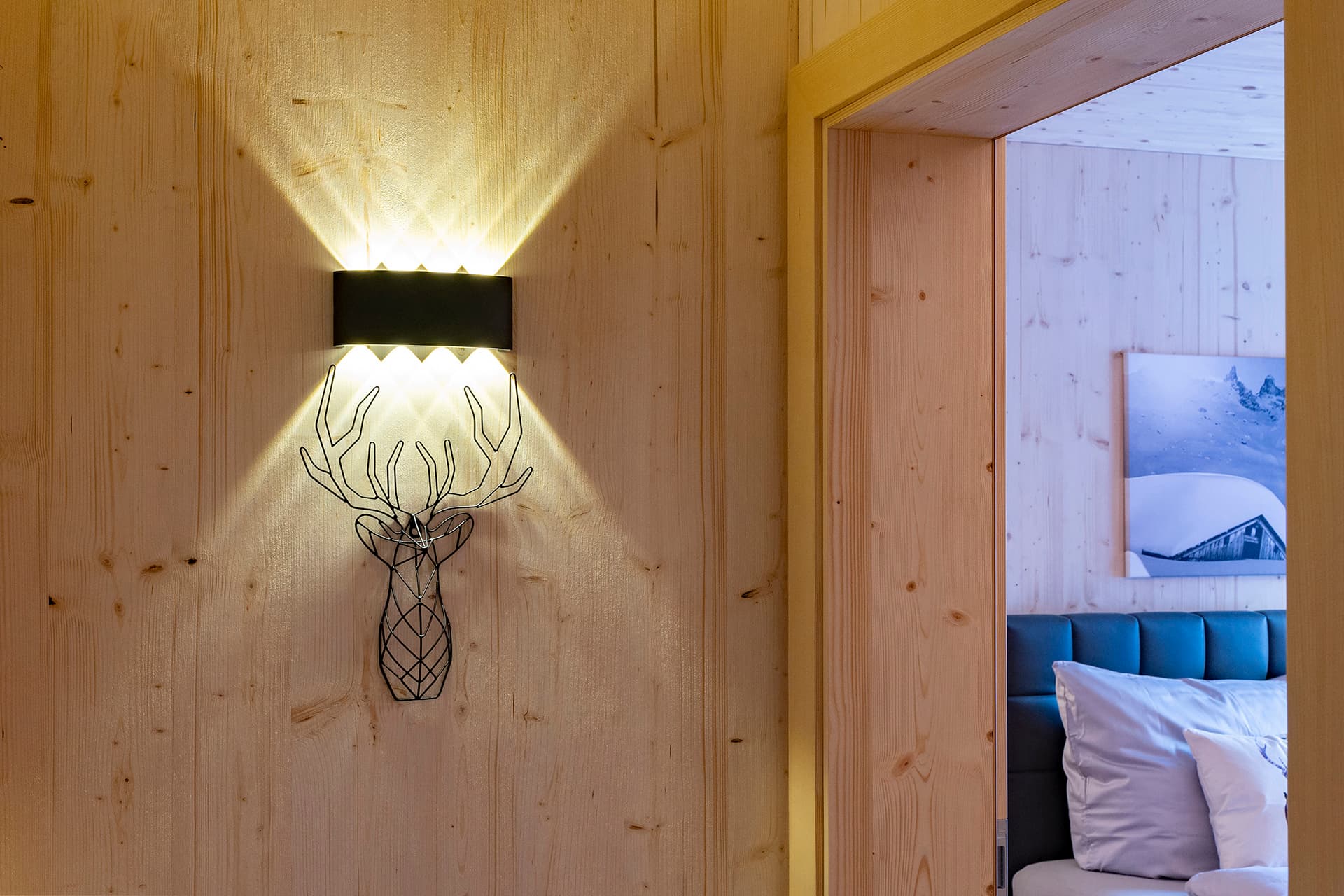 Liebevolles Detail im Ferienhaus Valtellina